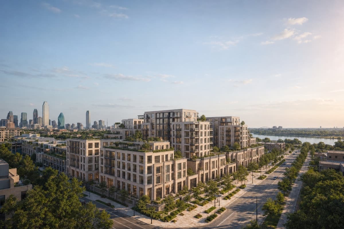 Contemporary row houses proposed for Trinity Row