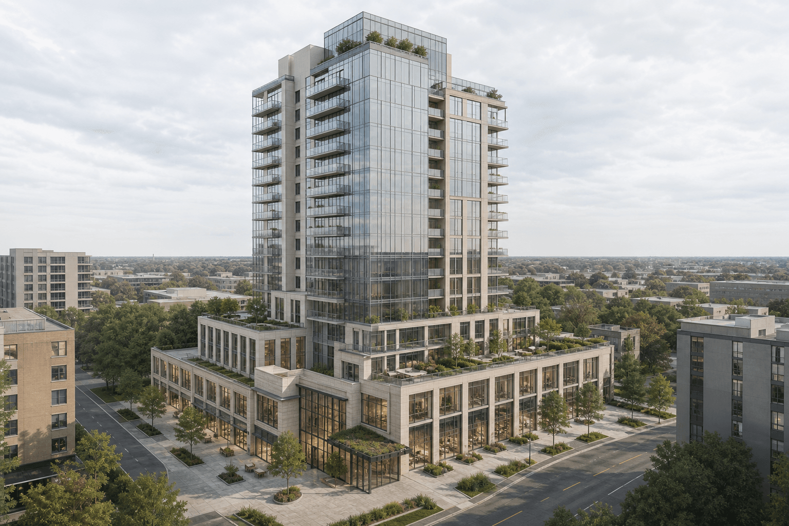 Mixed-use development used to validate a capital investment thesis